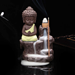 Backflow Buddha Incense Burner