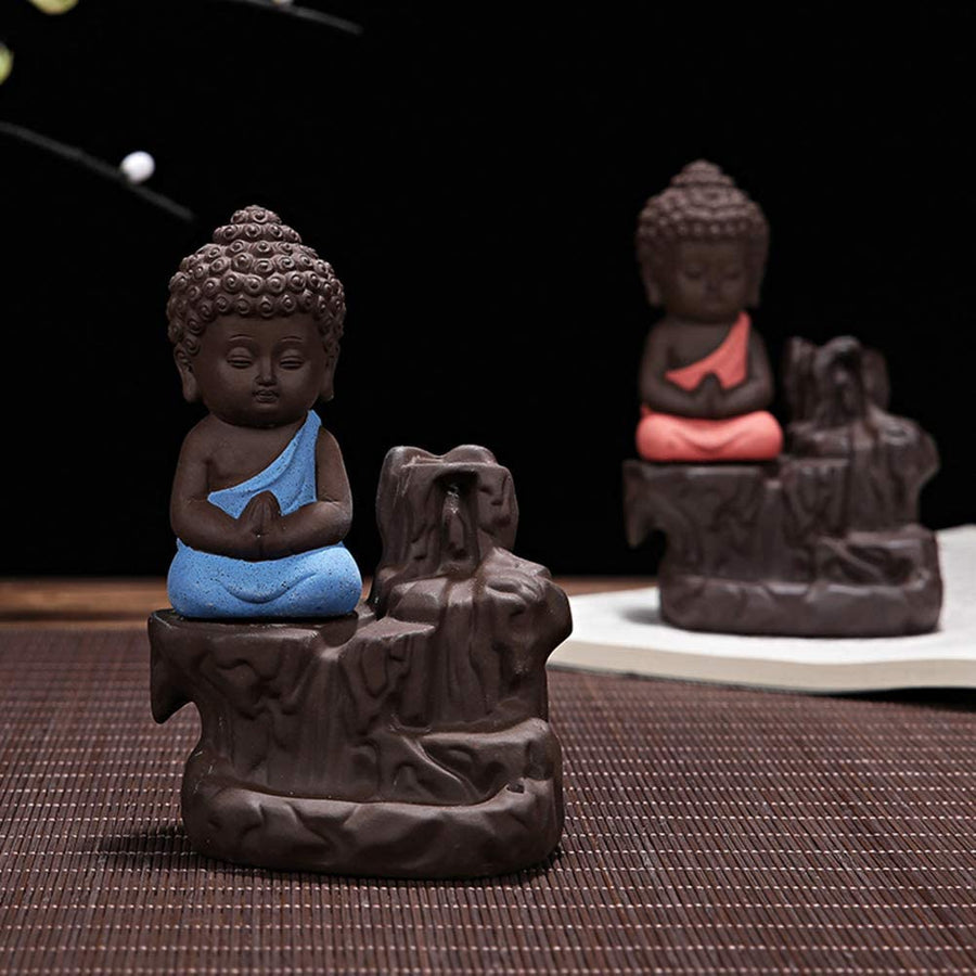 Backflow Buddha Incense Burner