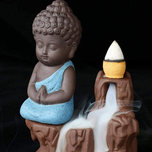 Backflow Buddha Incense Burner