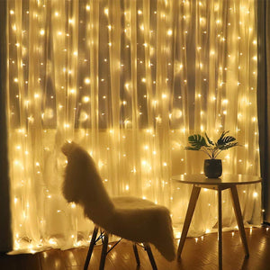 LED Curtain String Lights