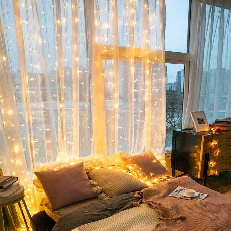 LED Curtain String Lights