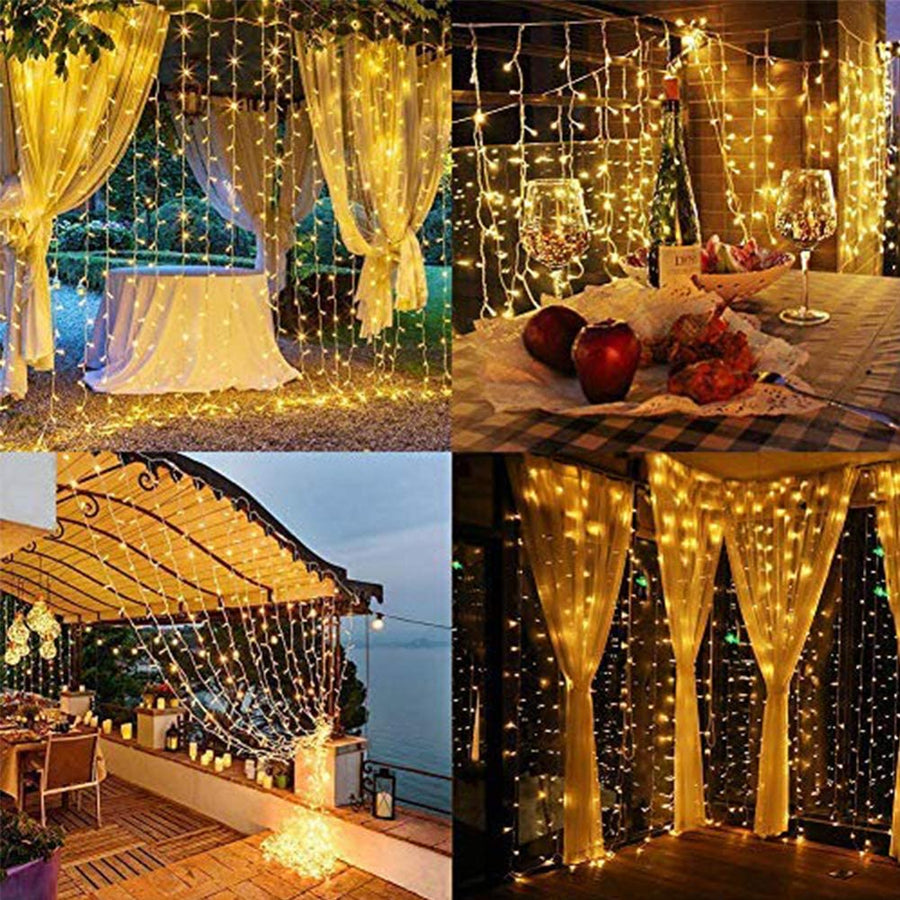 LED Curtain String Lights