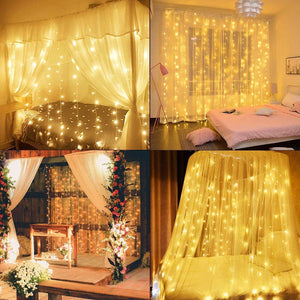 LED Curtain String Lights