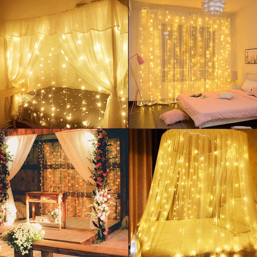 LED Curtain String Lights