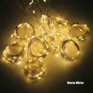 LED Curtain String Lights