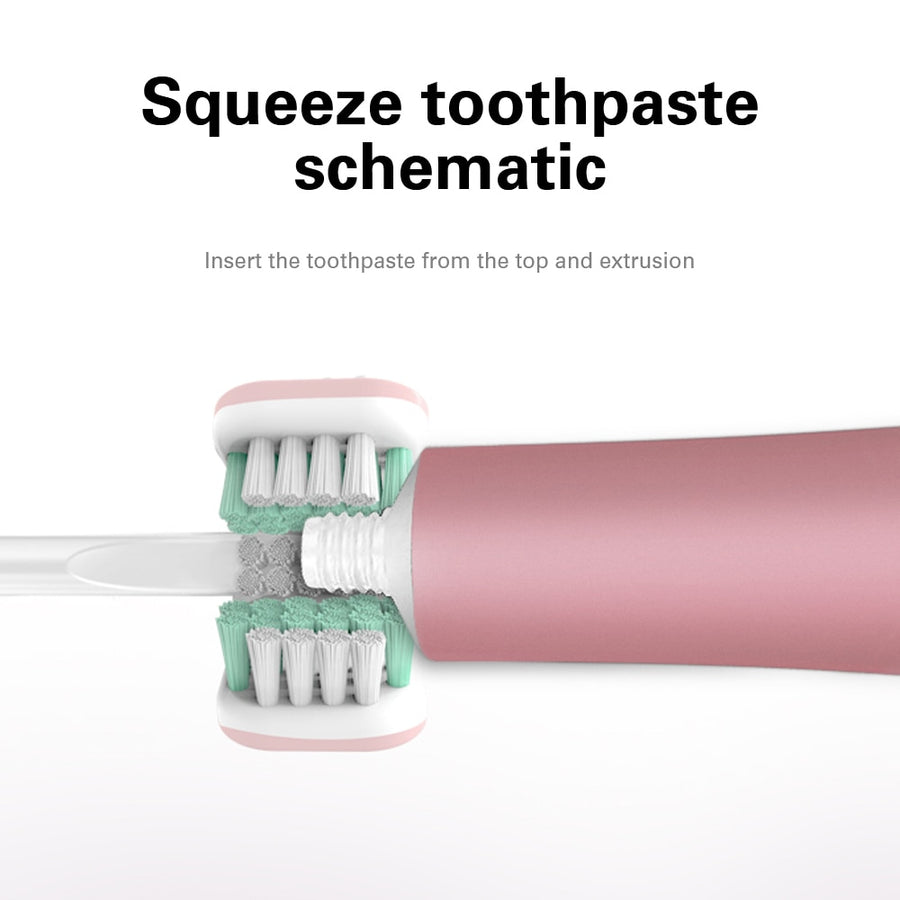 Electric 3D Ultrasonic Toothbrush