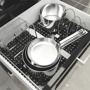 Retractable Storage Dish Rack