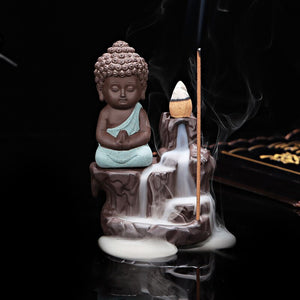 Backflow Buddha Incense Burner