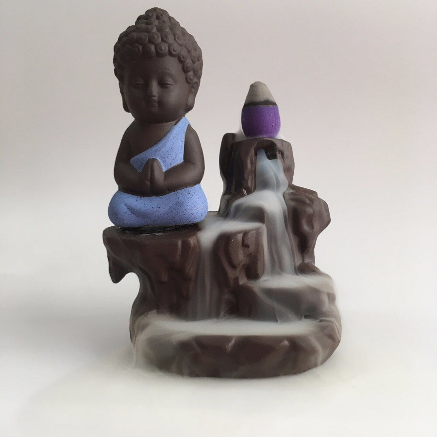 Backflow Buddha Incense Burner