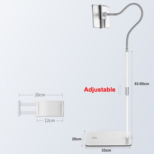 Adjustable Tablet and Phone Floor Stand holder